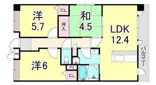 ラフィーネフォレスタの物件間取画像